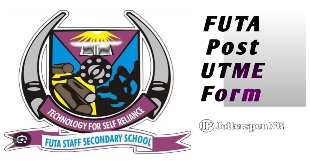 FUTA Post UTME Form