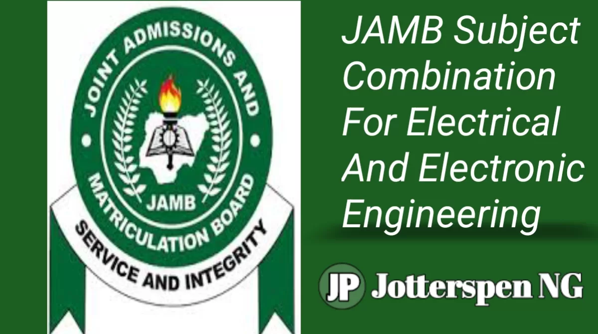 Jamb subject combination for Electrical Engineering