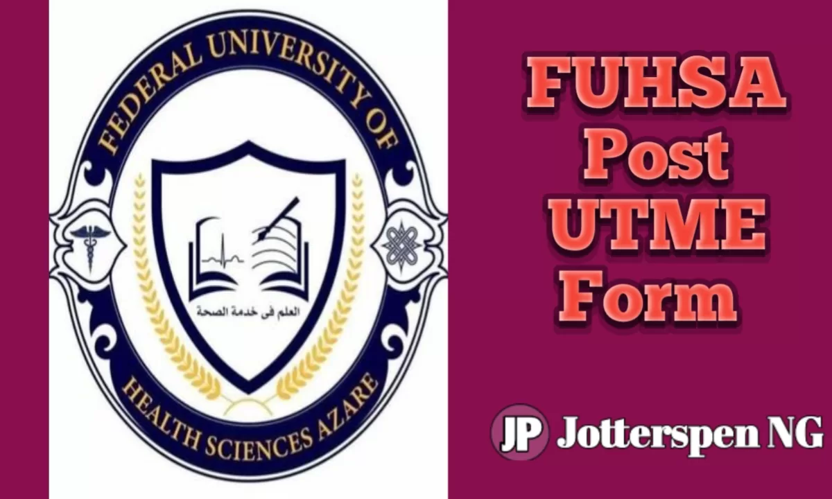 FUHSA Post UTME Form