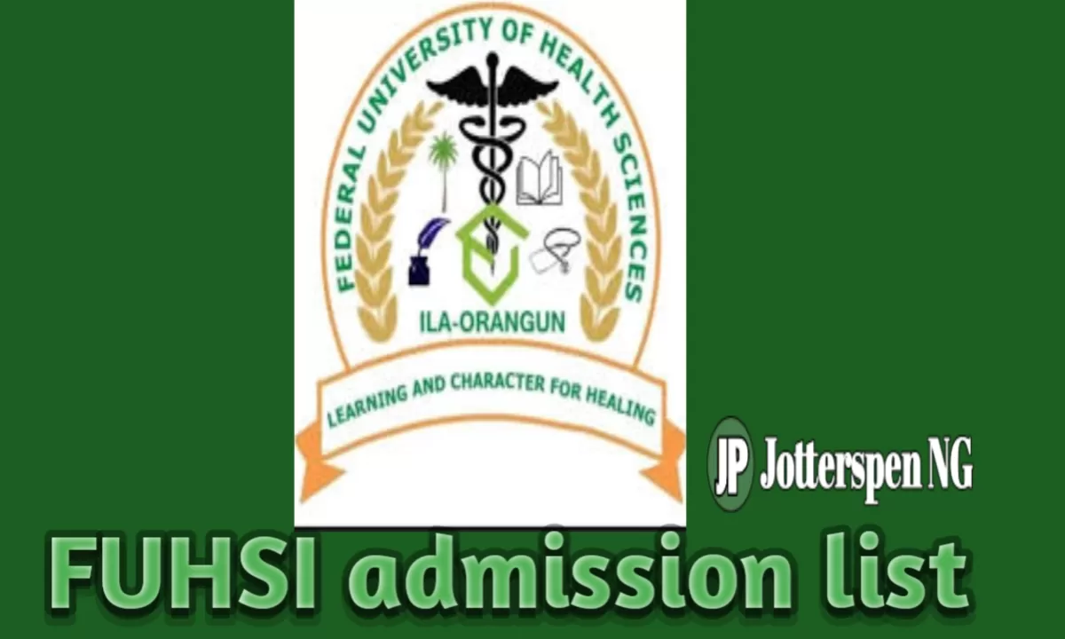 FUHSI Admission List