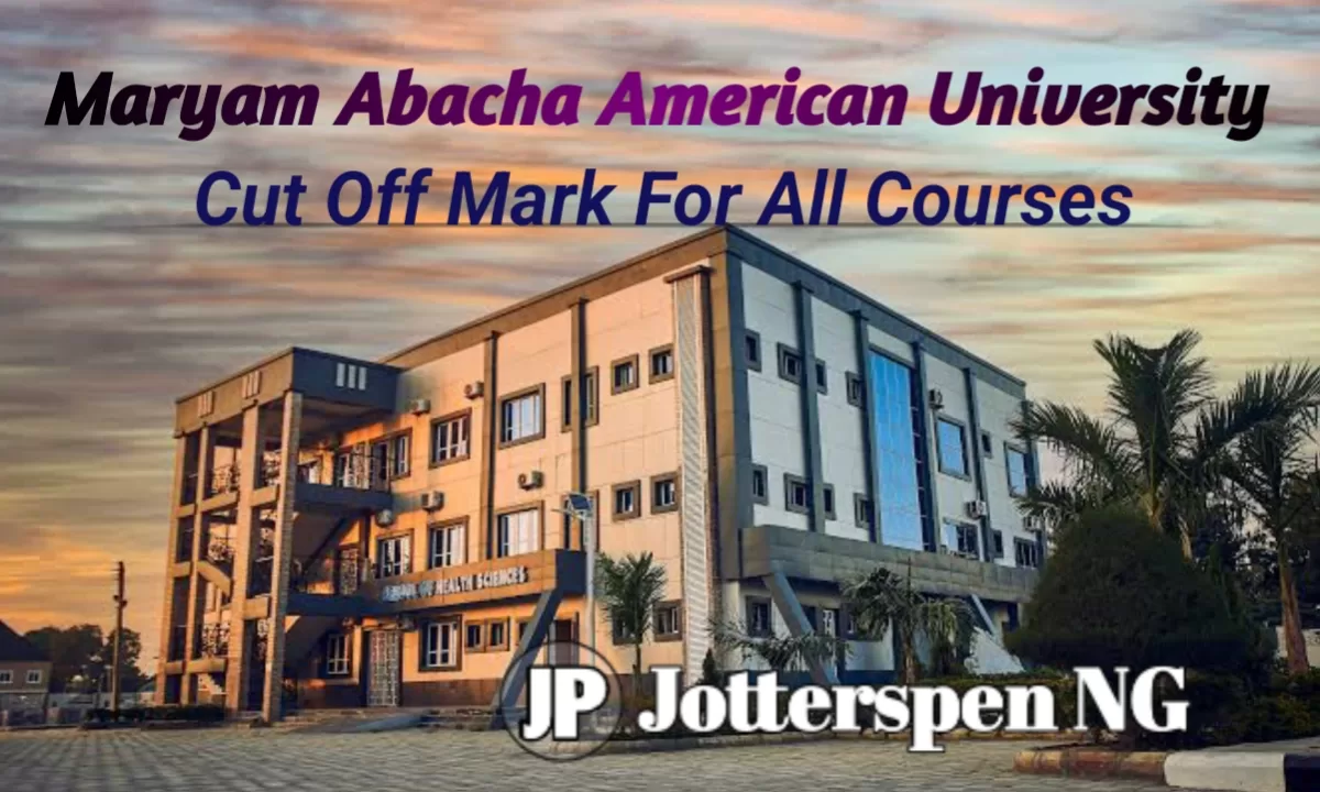 MAAUN Cut Off Mark For All Courses