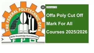 Offa Poly Cut Off Mark For All Courses 20252026