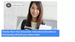 Charles Sturt Vice-Chancellor International Excellence Scholarship (50%off your tuition fees)