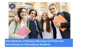ECU Bachelor of Science (Nursing) C33 First-Year Scholarship for International Students